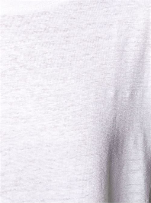 T-shirt donna Majestic Filatures collo barca bianca MAJESTIC FILATURES | E26M011FTS144001